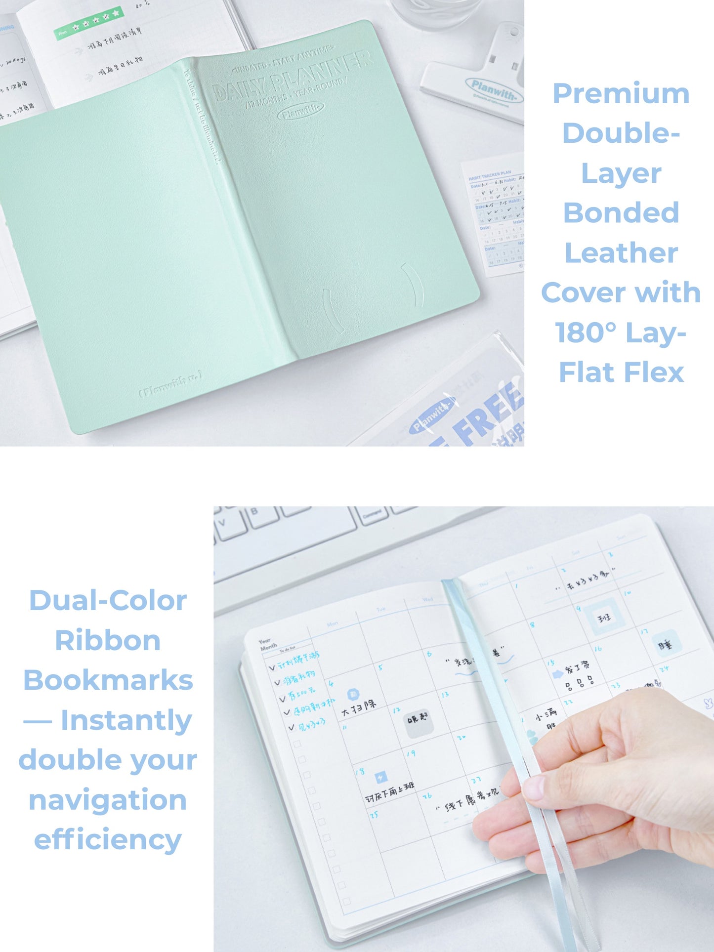 Time Free Undated Yearly Planner