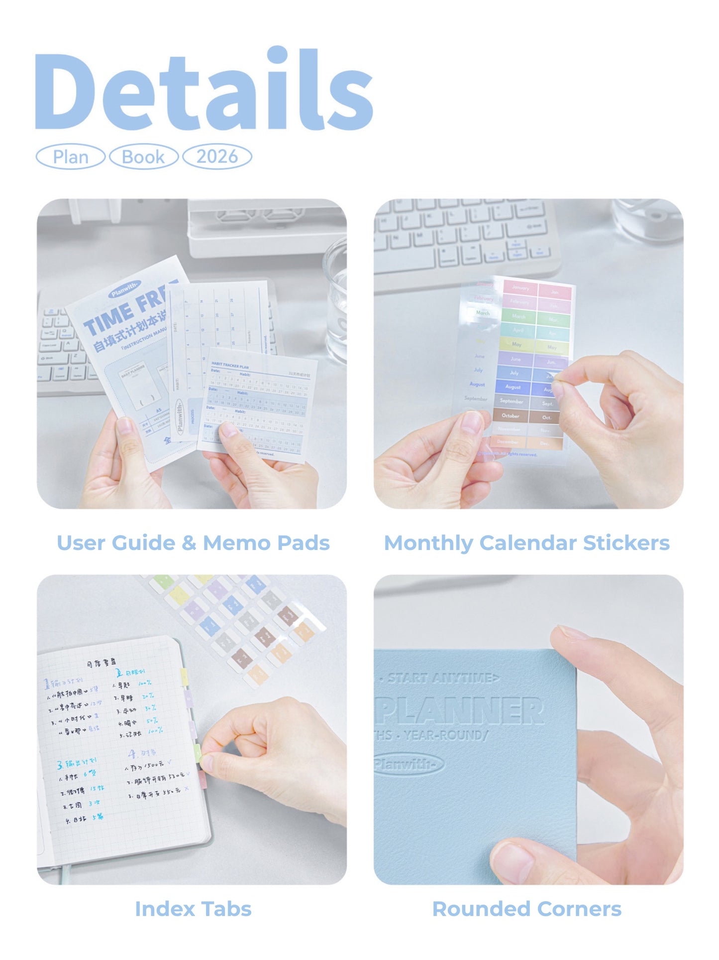 Time Free Undated Yearly Planner