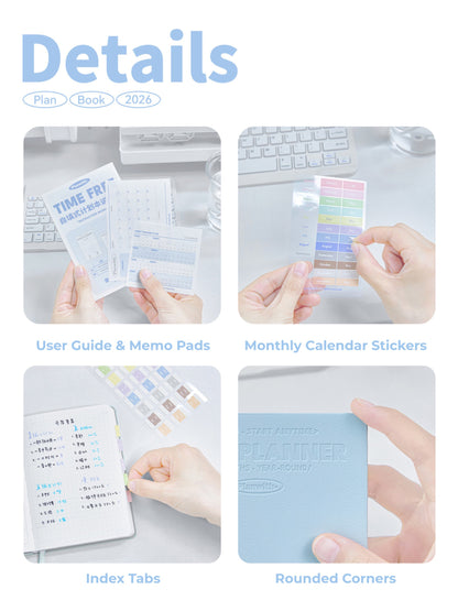 Time Free Undated Yearly Planner