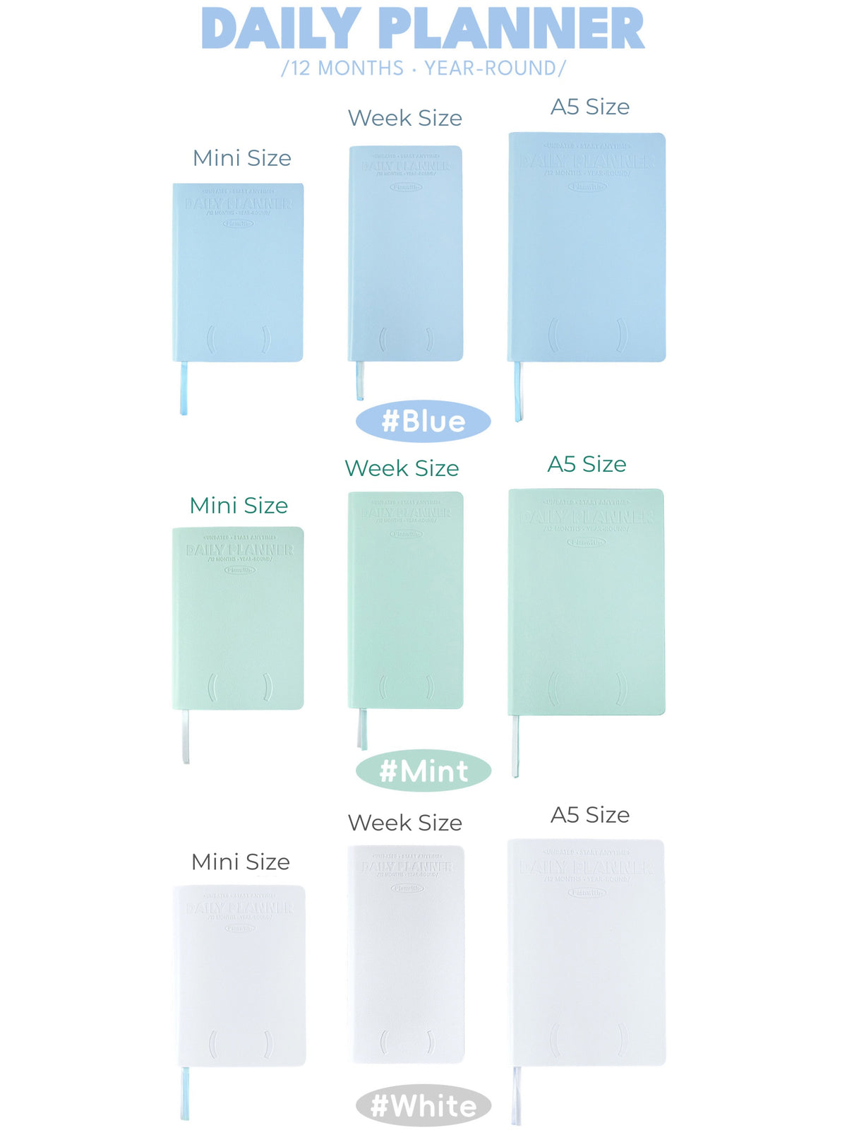 The Breeze Undated Planner