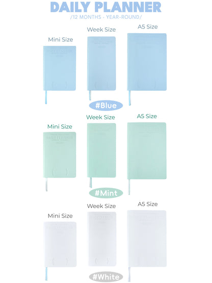 Time Free Undated Yearly Planner