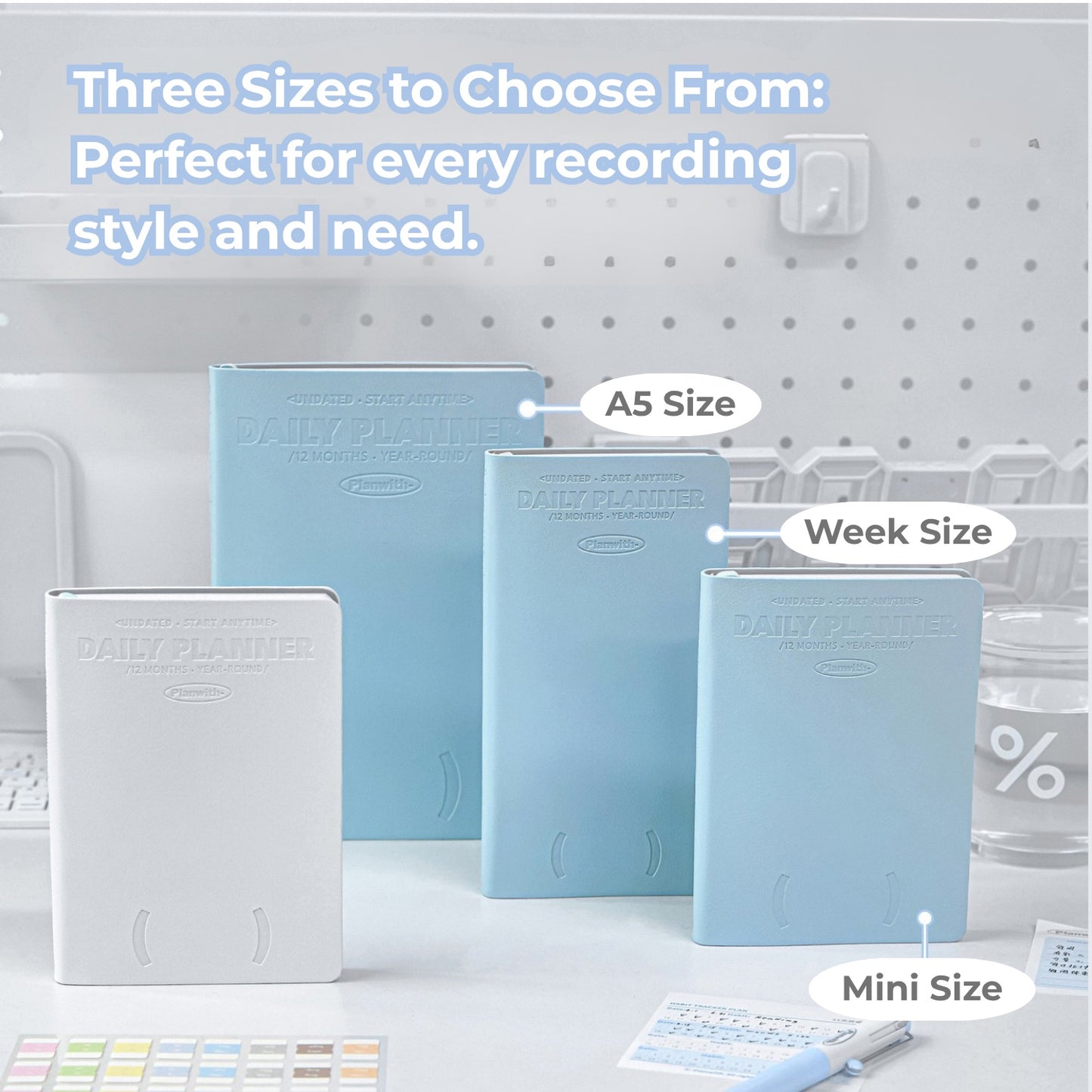 Time Free Undated Yearly Planner