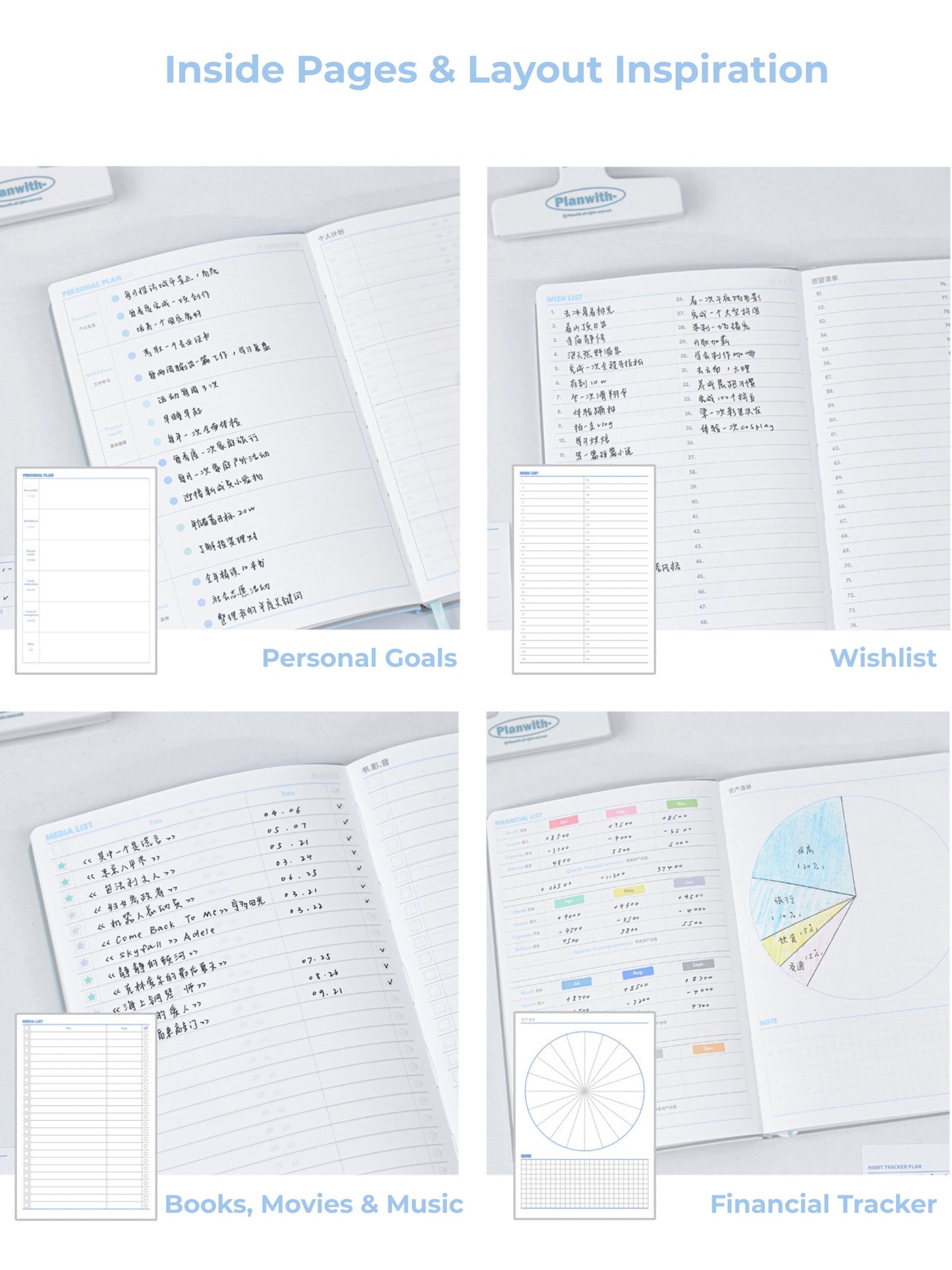 Time Free Undated Yearly Planner