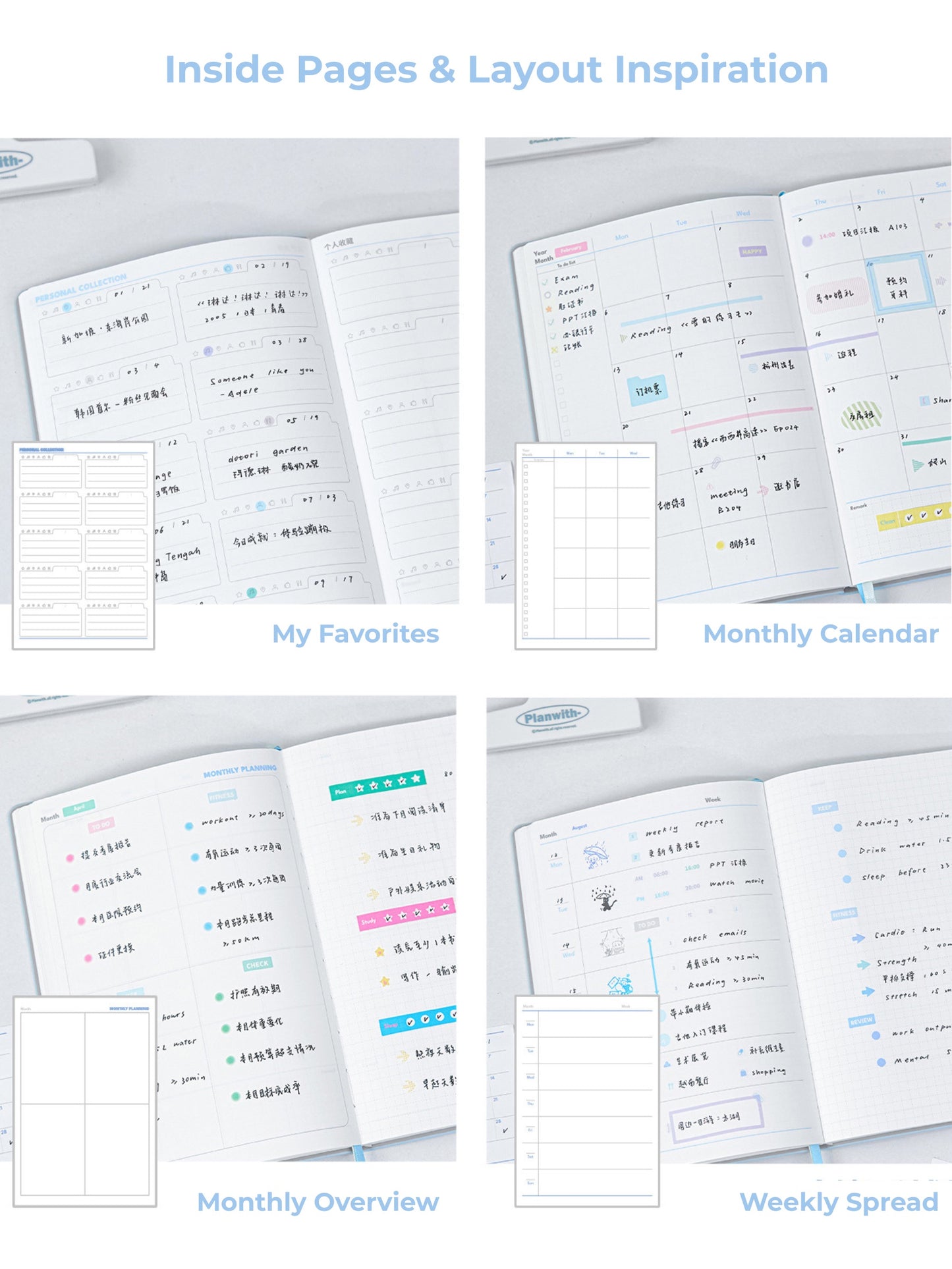 Time Free Undated Yearly Planner