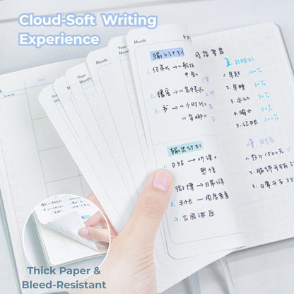 Time Free Undated Yearly Planner