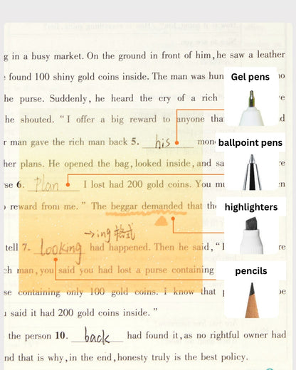 Twilight Pearl Gradient Transparent Sticky Notes