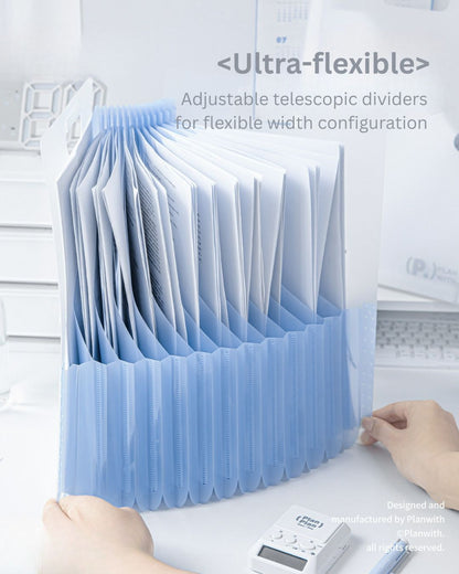 Portable Standing Accordion Folder