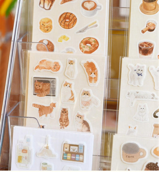 Cozy Moments Illustrated Washi Sticker Set