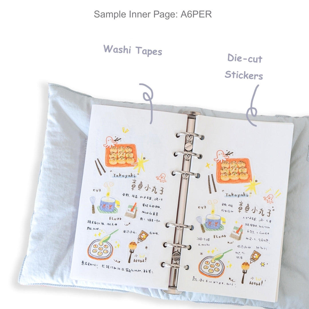 Sweet Moments Series Die-cut Stickers & Washi Tapes