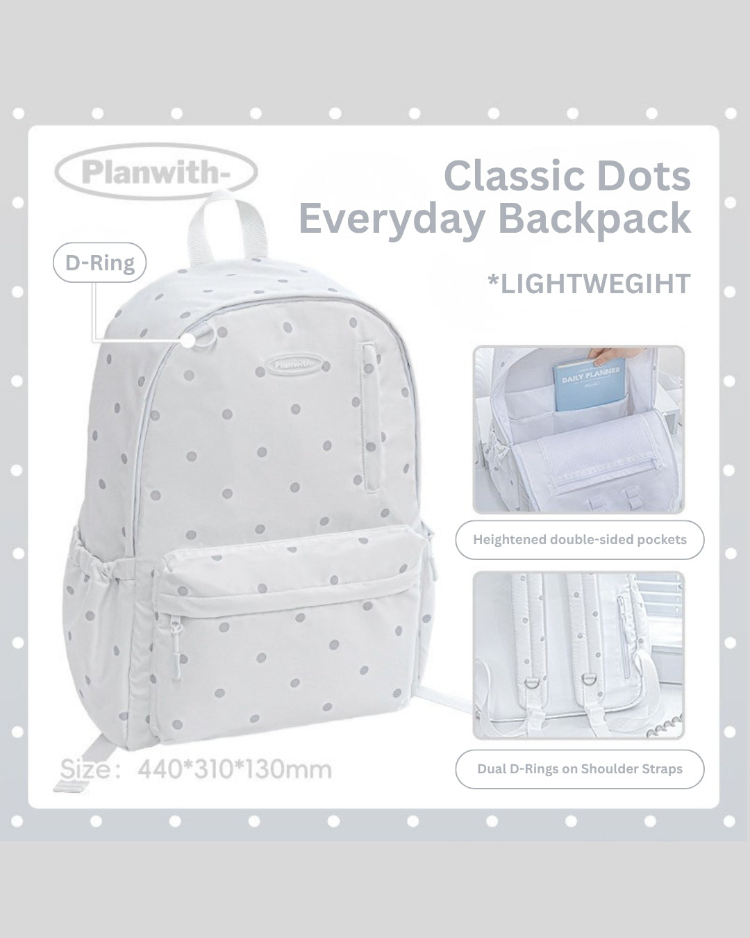 Classic Dots Everyday Backpack