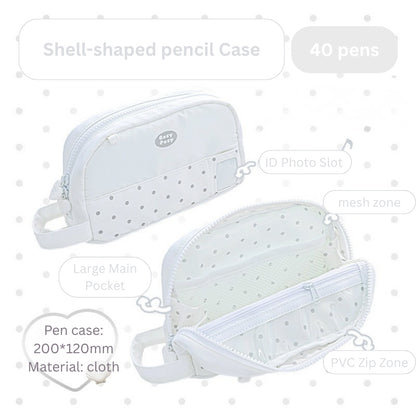 Shellie Magnetic Fold-Down Pencil Case