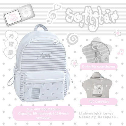 Softstar Ultra-Lightweight Polka Dot Backpack