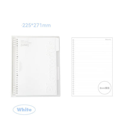 B5 Lay-Flat Flexible Ring Binder