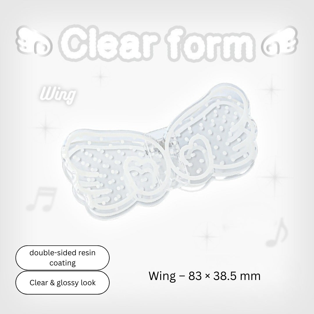 Clear Series Acrylic Cute Organizer Clips