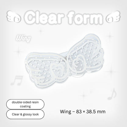 Clear Series Acrylic Cute Organizer Clips