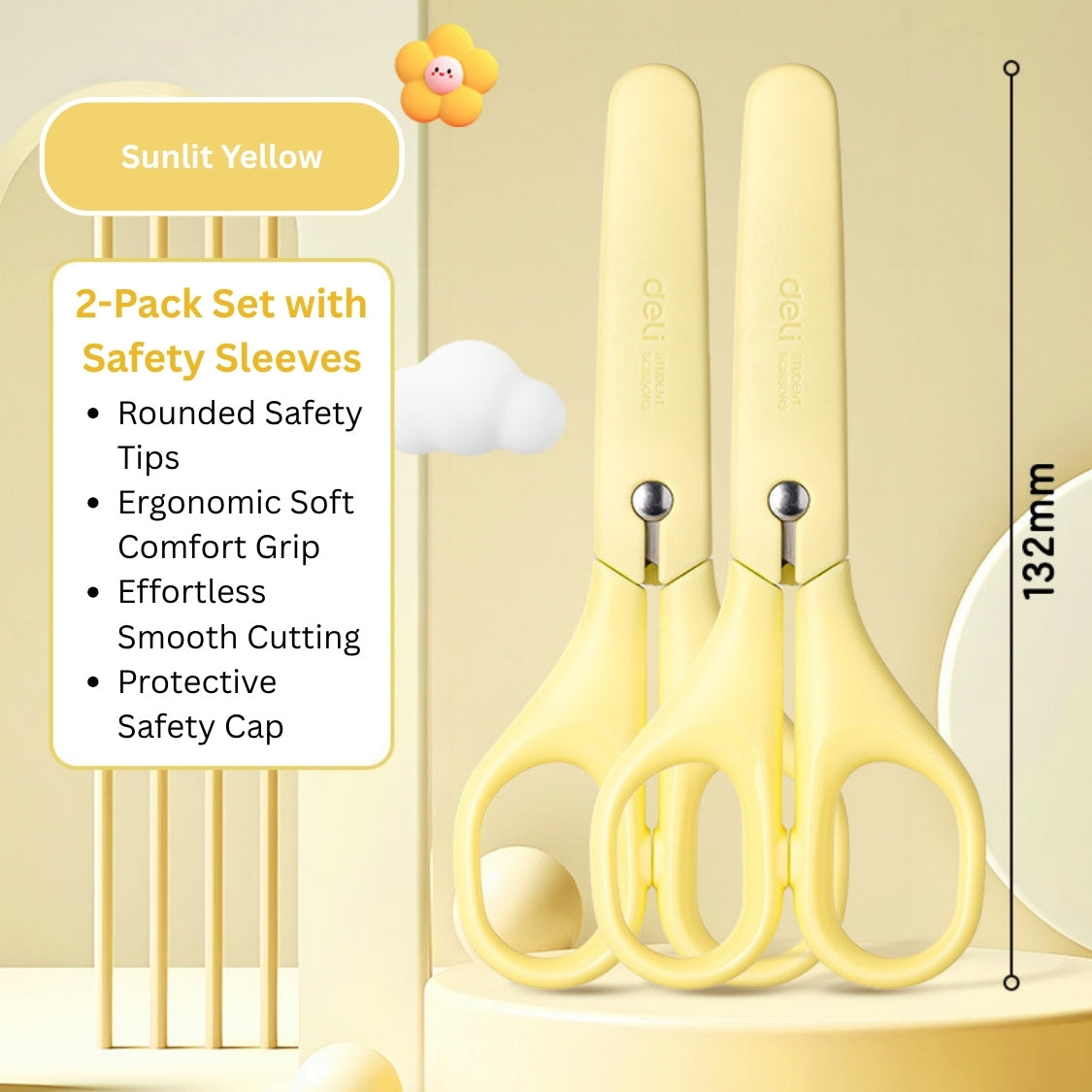 Dopamine Pastel Safety Scissors