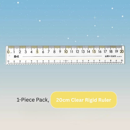 Eye-Ease Flow Clear Anti-Fatigue Ruler (15cm & 20cm)