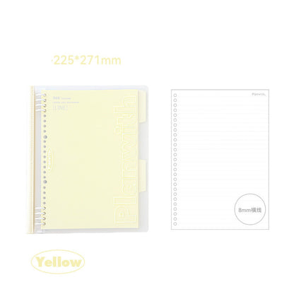 B5 Lay-Flat Flexible Ring Binder