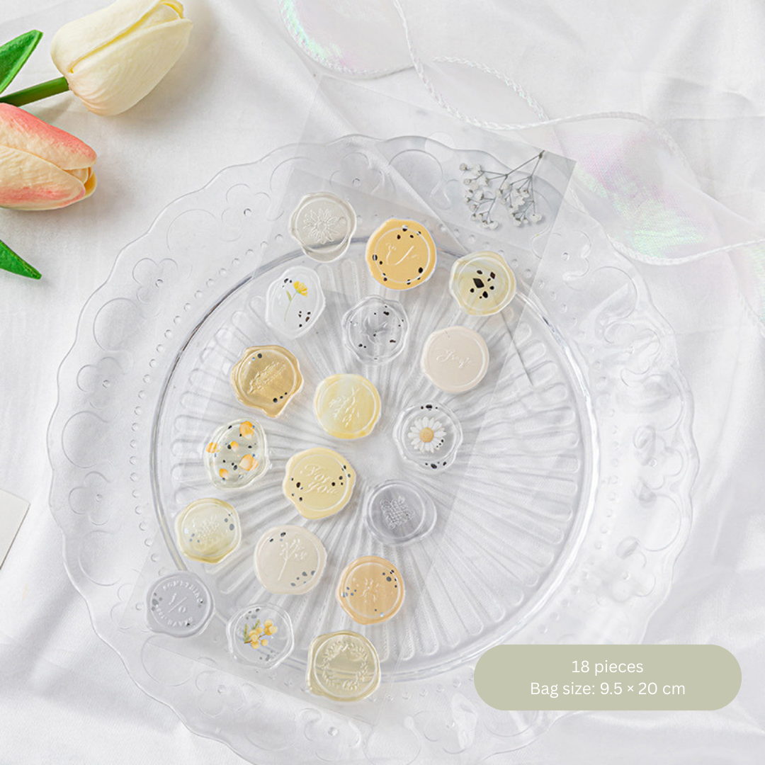 Aesthetic Wax Seal Stickers